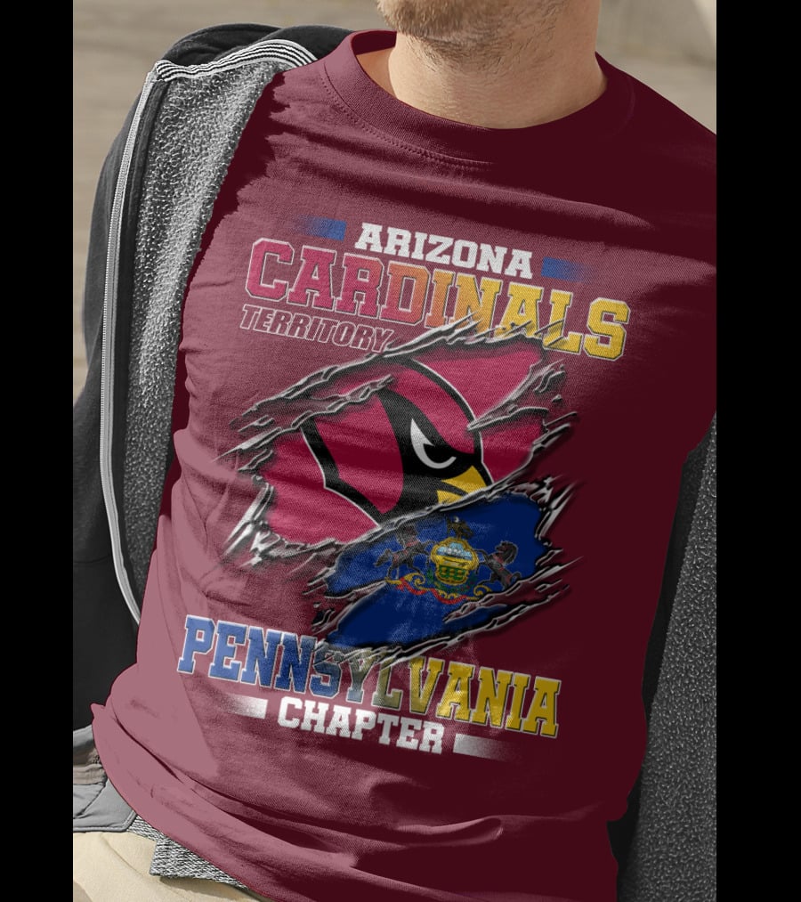 Arizona Cardinals Territory Pennsylvania Chapter T-Shirt