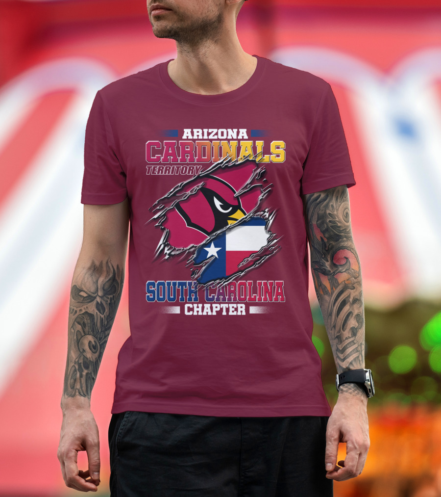 Arizona Cardinals Territory South Carolina Chapter T-Shirt