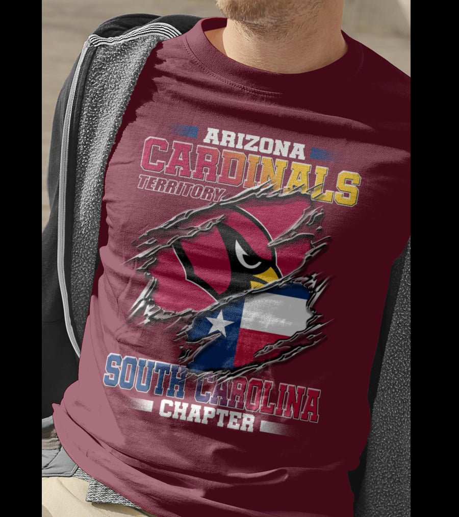 Arizona Cardinals Territory South Carolina Chapter T-Shirt
