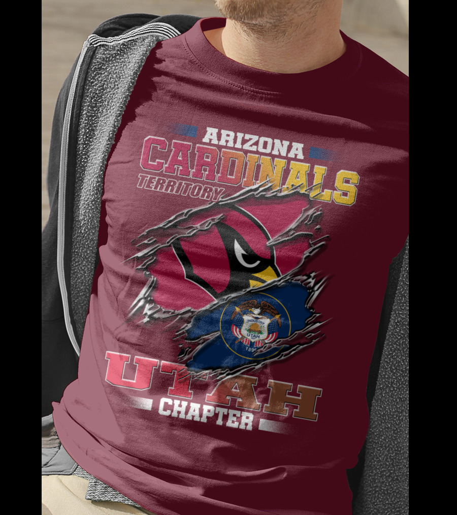 Arizona Cardinals Territory Utah Chapter T-Shirt