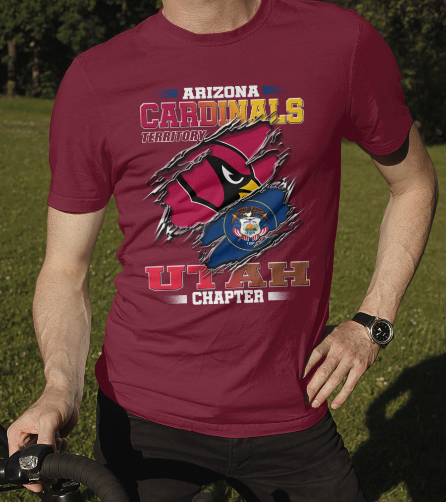 Arizona Cardinals Territory Utah Chapter T-Shirt