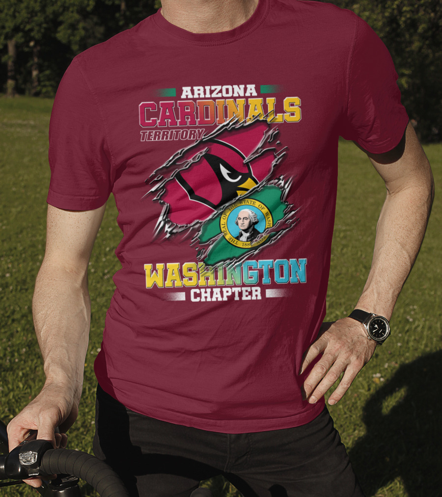 Arizona Cardinals Territory Washington Chapter T-Shirt