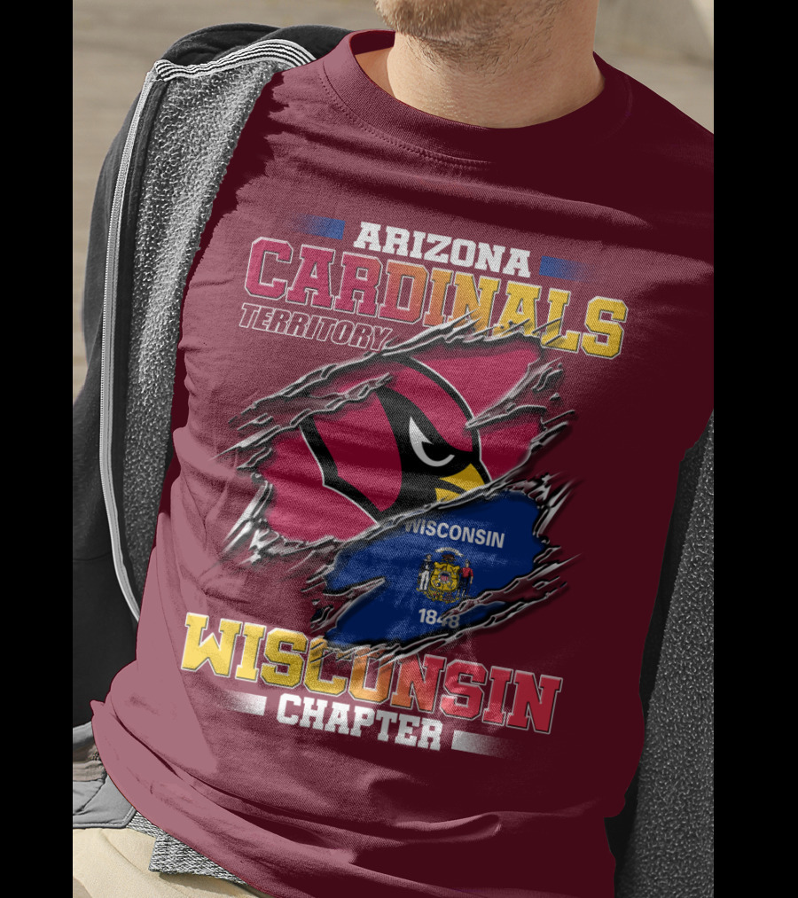 Arizona Cardinals Territory Wisconsin Chapter T-Shirt