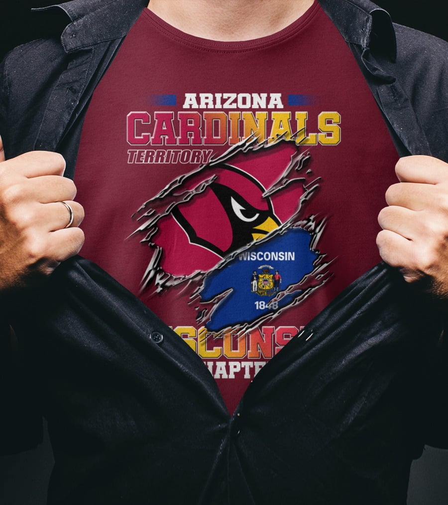 Arizona Cardinals Territory Wisconsin Chapter T-Shirt