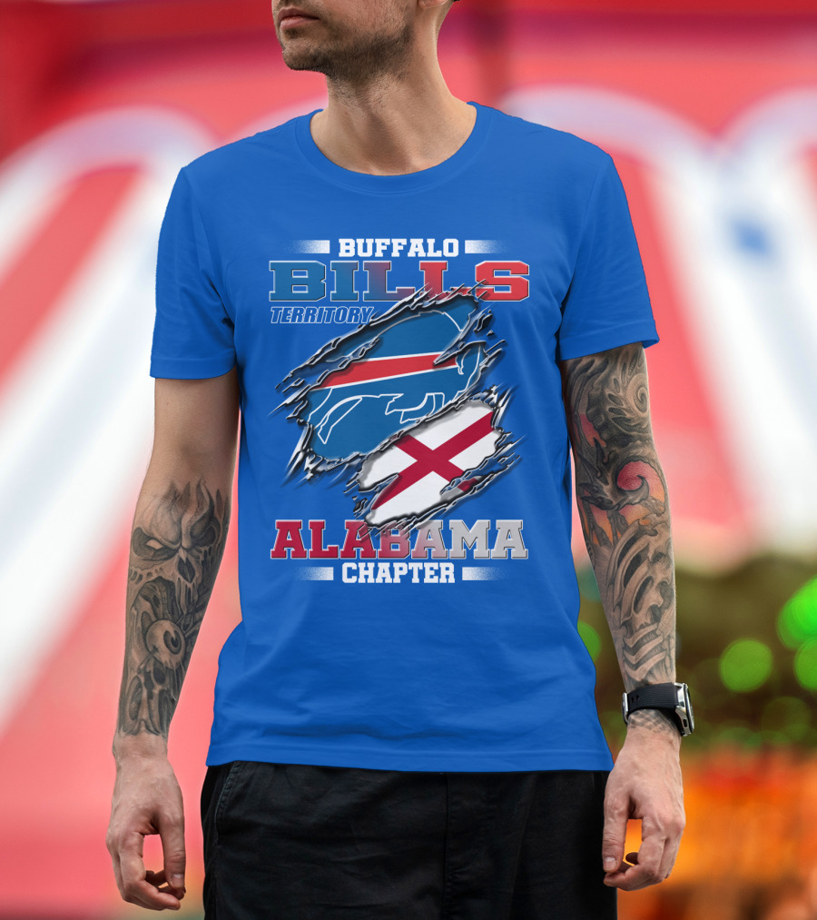 Buffalo Bills Territory Alabama Chapter T-Shirt