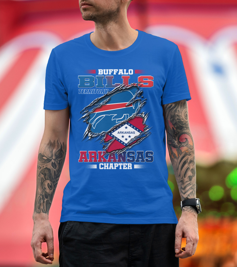 Buffalo Bills Territory Arkansas Chapter T-Shirt
