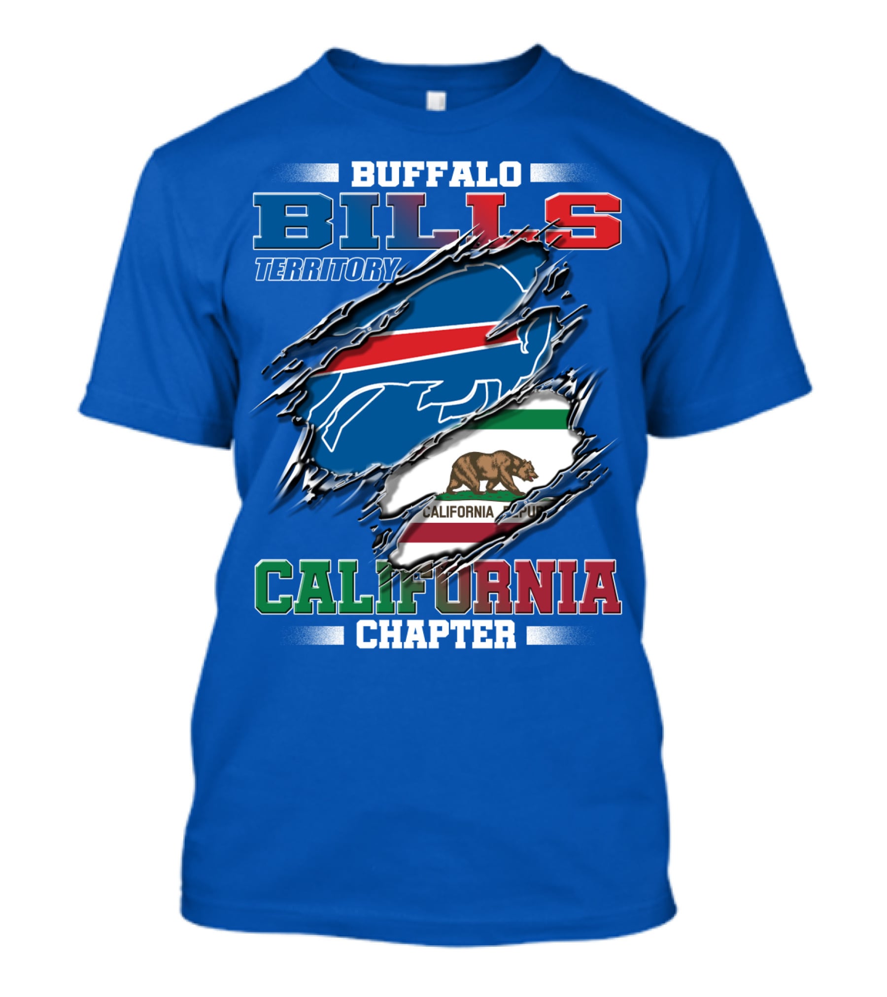 Buffalo Bills Territory California Chapter T-Shirt
