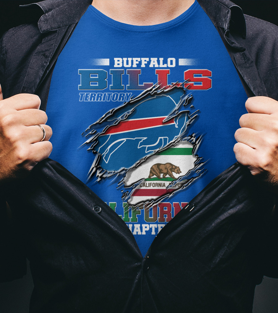 Buffalo Bills Territory California Chapter T-Shirt