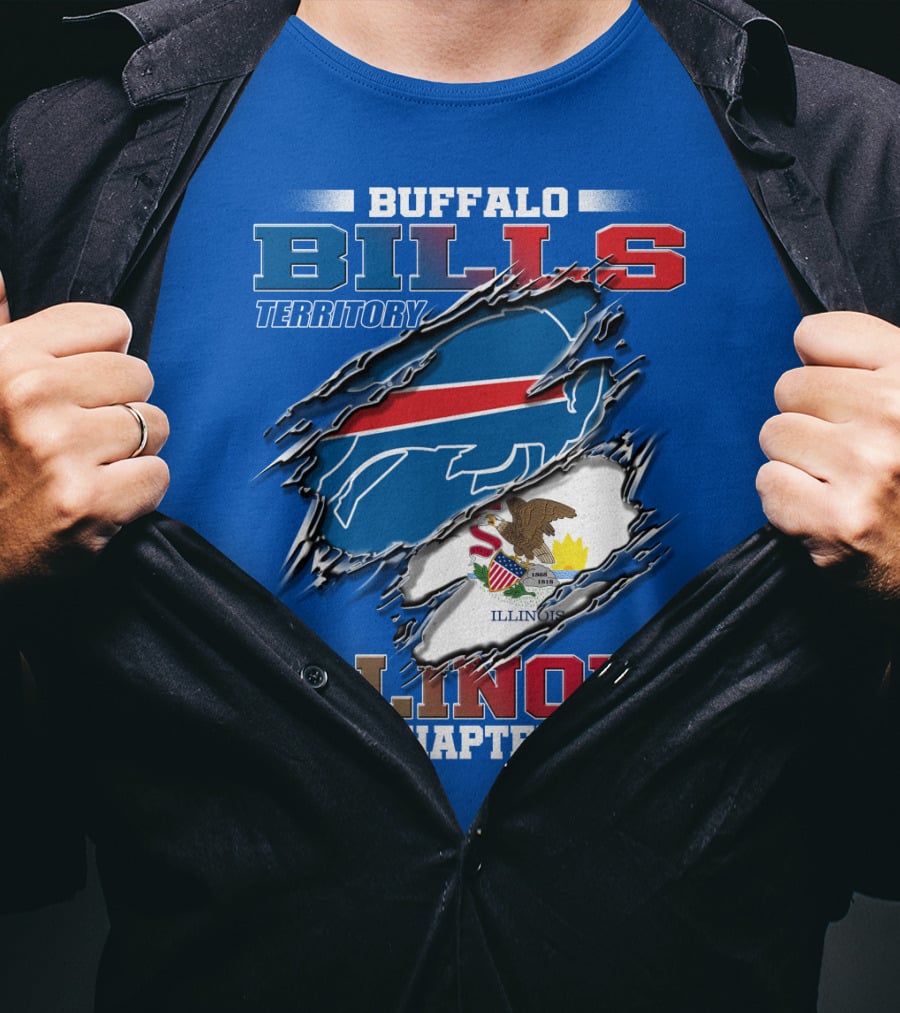 Buffalo Bills Territory Illinois Chapter T-Shirt