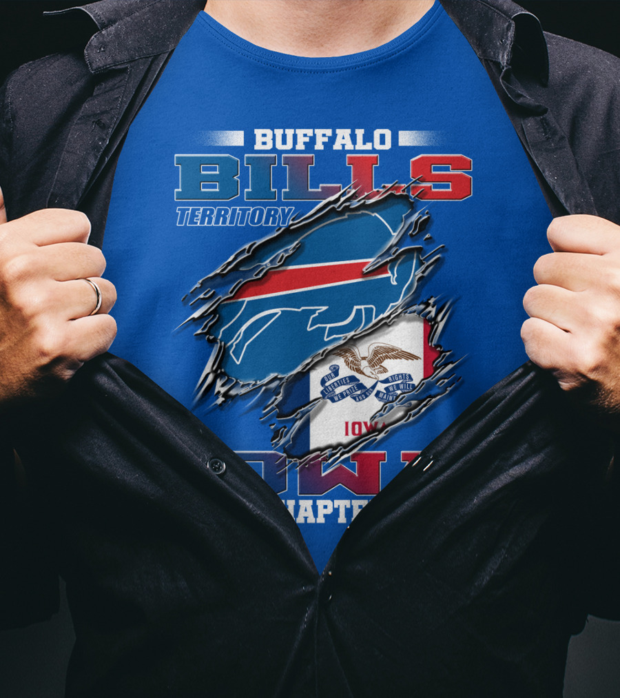 Buffalo Bills Territory Iowa Chapter T-Shirt