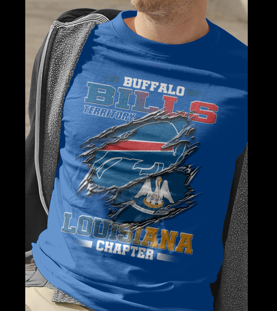 Buffalo Bills Territory Louisiana Chapter T-Shirt