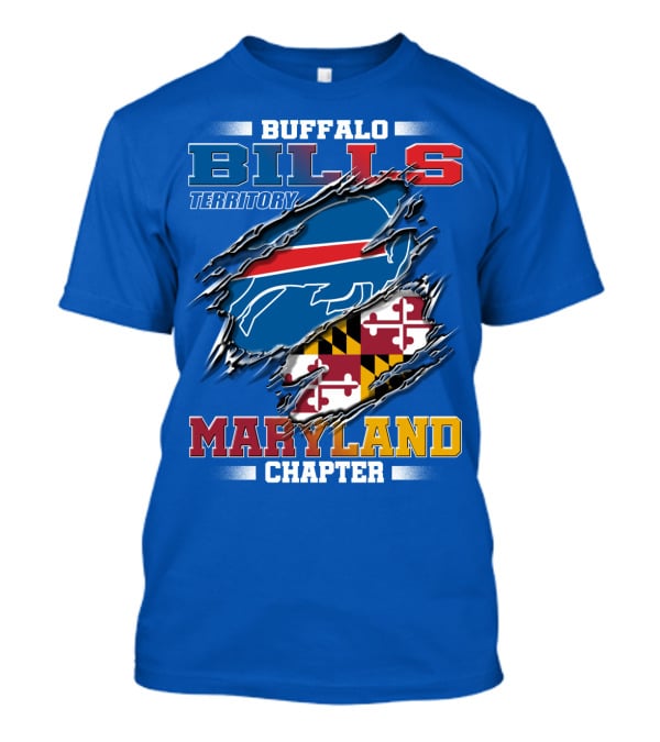 Buffalo Bills Territory Maryland Chapter T-Shirt