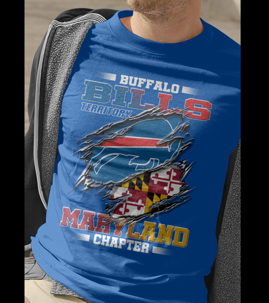 Buffalo Bills Territory Maryland Chapter T-Shirt