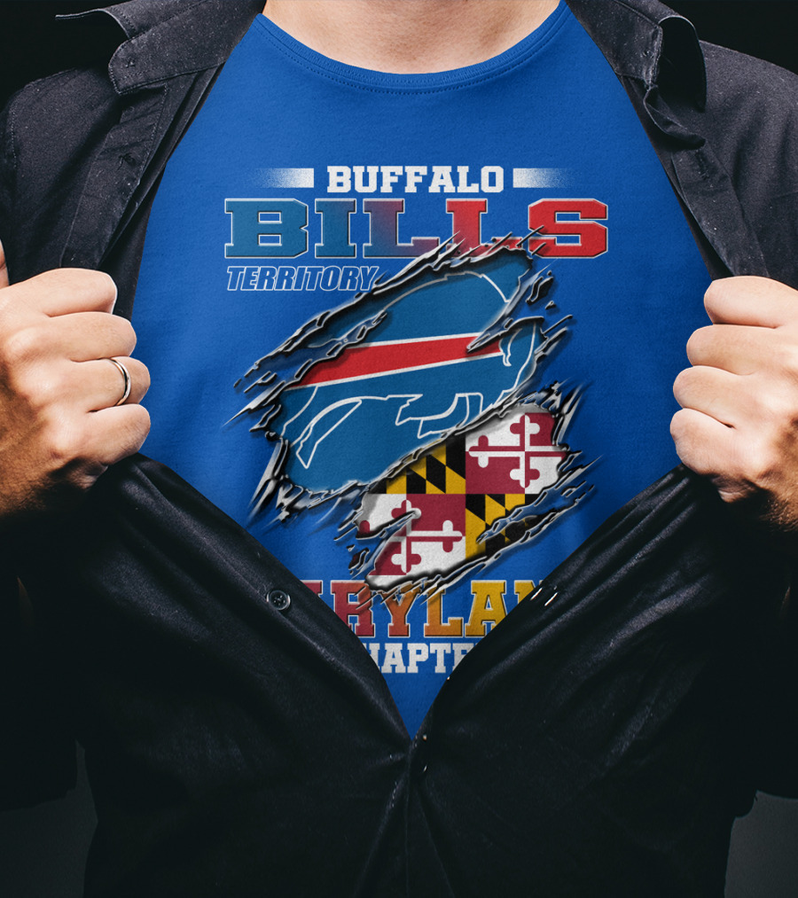 Buffalo Bills Territory Maryland Chapter T-Shirt