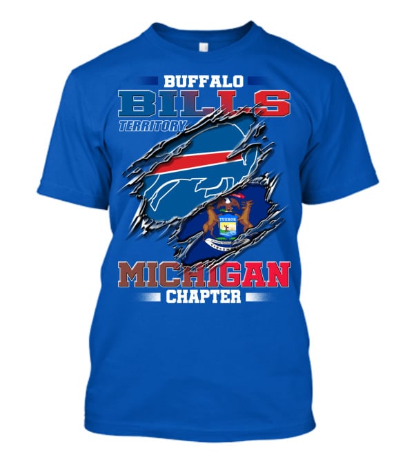 Buffalo Bills Territory Michigan Chapter T-Shirt
