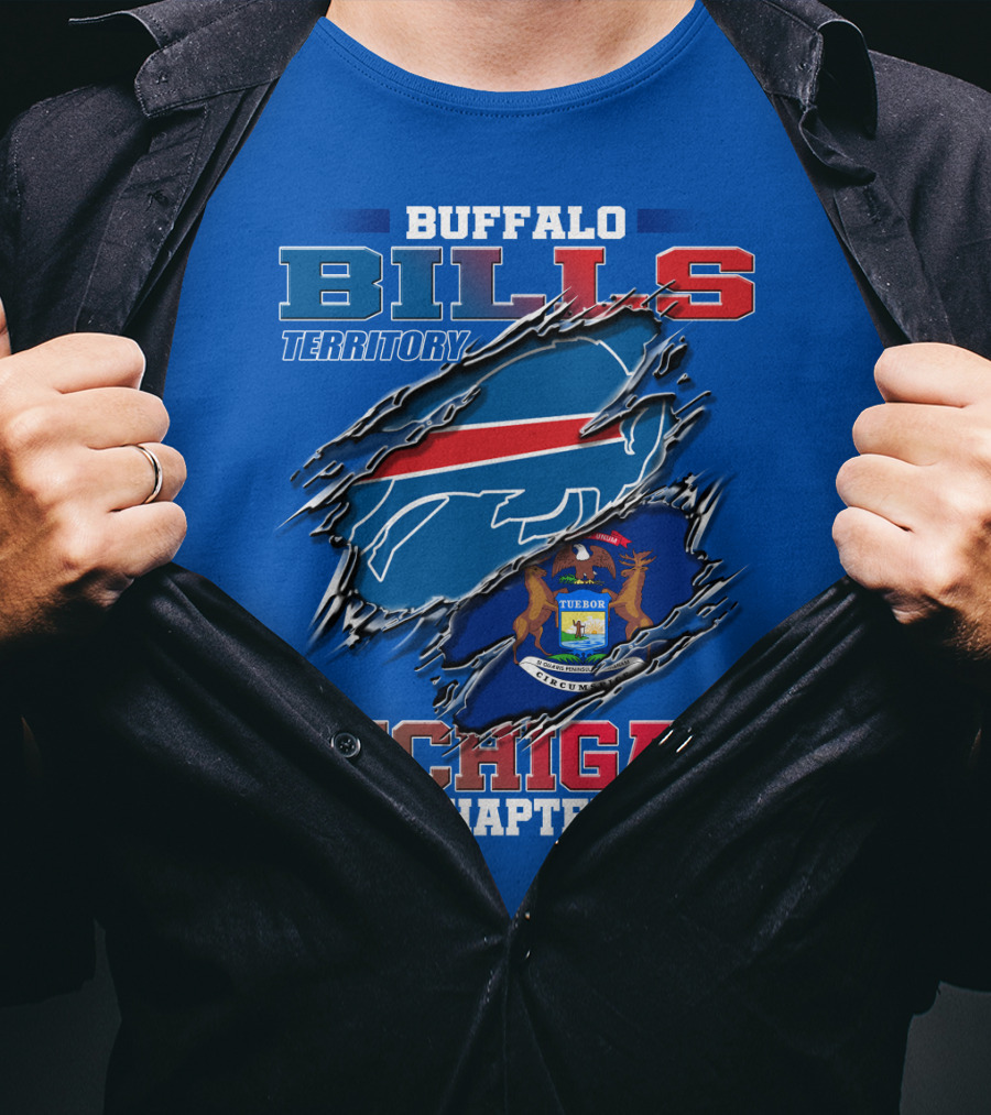 Buffalo Bills Territory Michigan Chapter T-Shirt