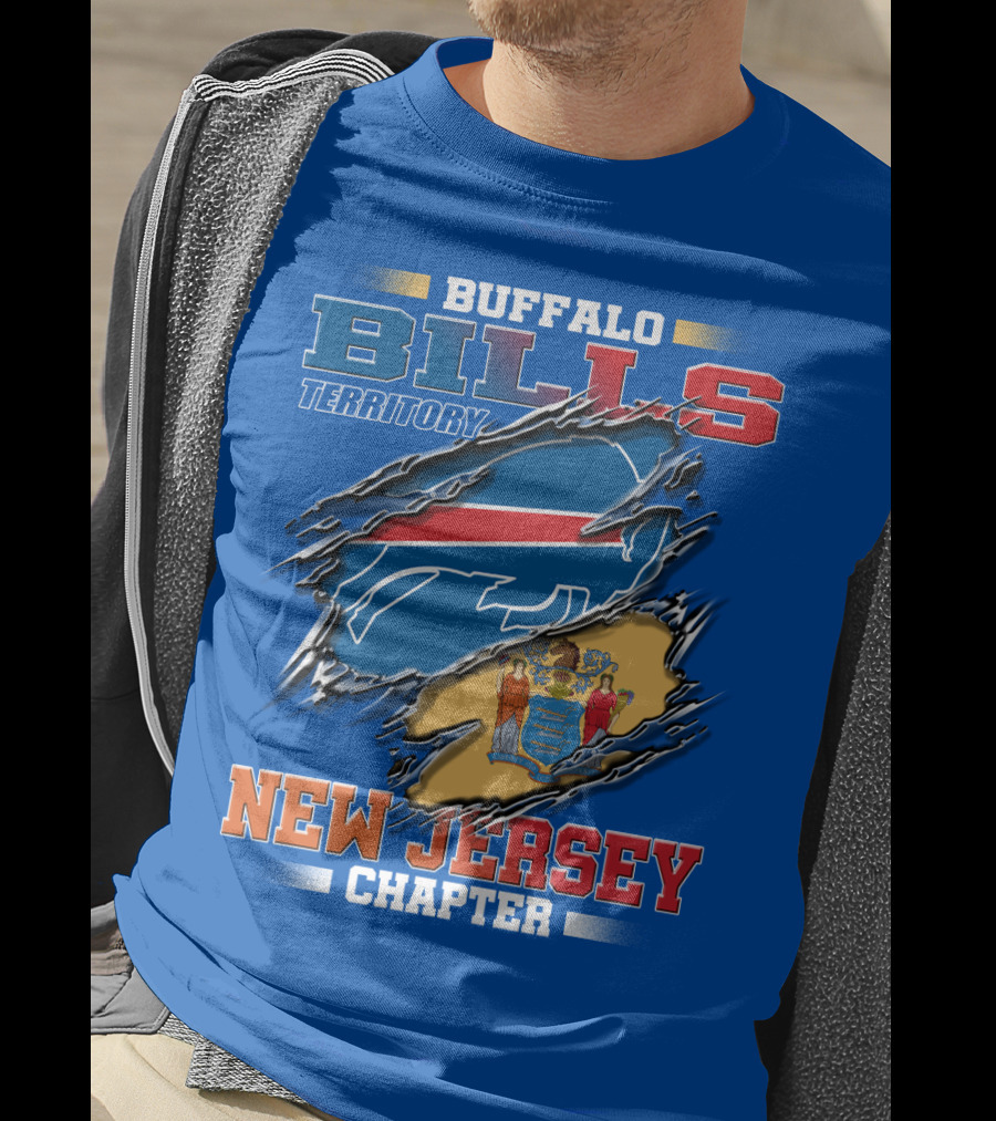 Buffalo Bills Territory New Jersey Chapter T-Shirt