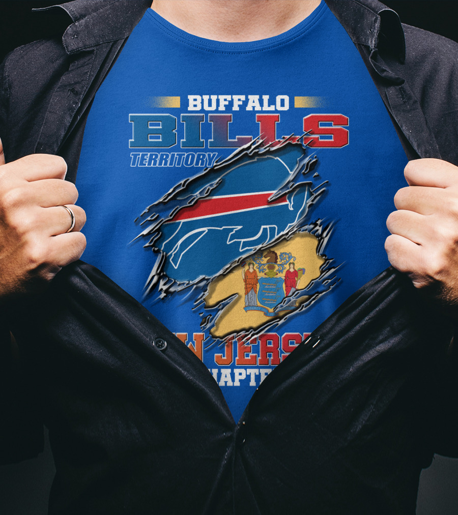 Buffalo Bills Territory New Jersey Chapter T-Shirt