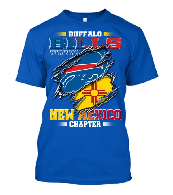 Buffalo Bills Territory New Mexico Chapter T-Shirt