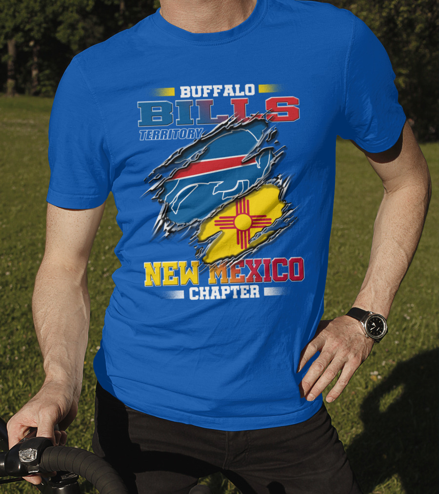 Buffalo Bills Territory New Mexico Chapter T-Shirt