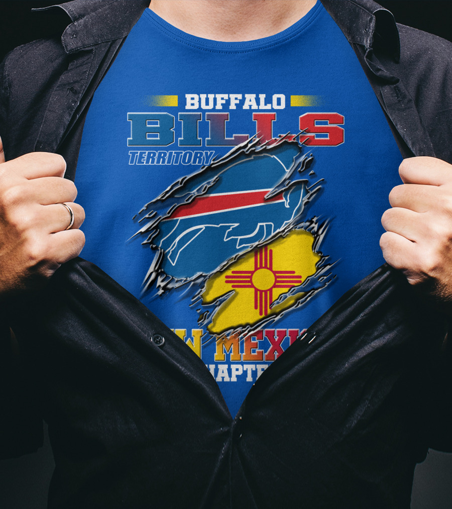 Buffalo Bills Territory New Mexico Chapter T-Shirt