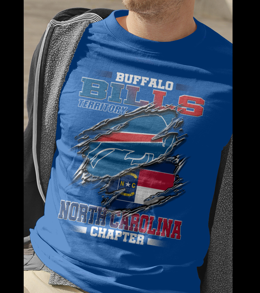 Buffalo Bills Territory North Carolina Chapter T-Shirt