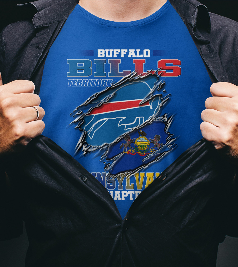 Buffalo Bills Territory Pennsylvania Chapter T-Shirt