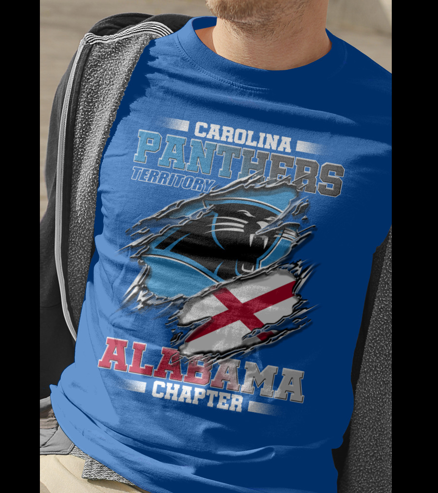 Carolina Panthers Territory Alabama Chapter T-Shirt