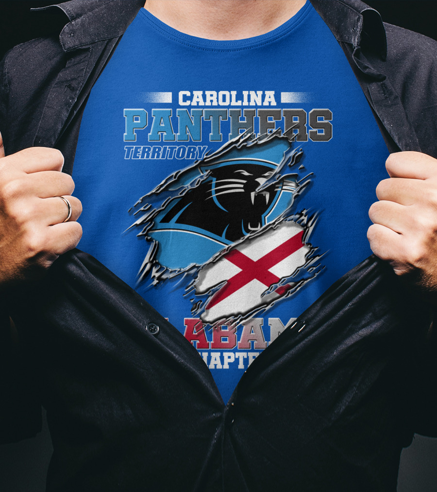 Carolina Panthers Territory Alabama Chapter T-Shirt
