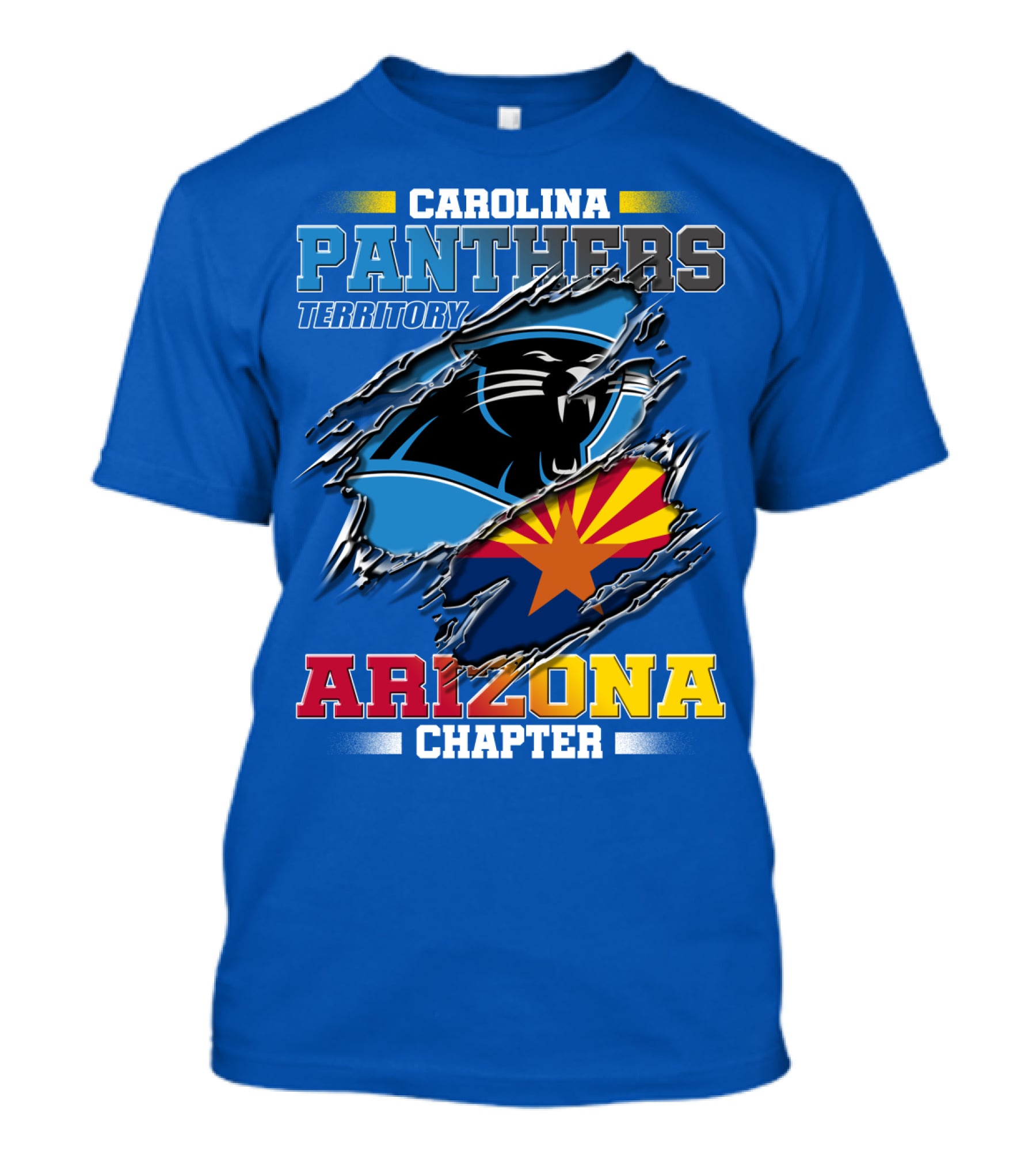 Carolina Panthers Territory Arizona Chapter T-Shirt