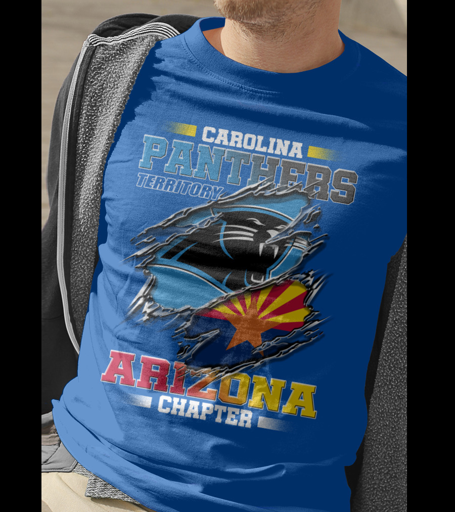 Carolina Panthers Territory Arizona Chapter T-Shirt