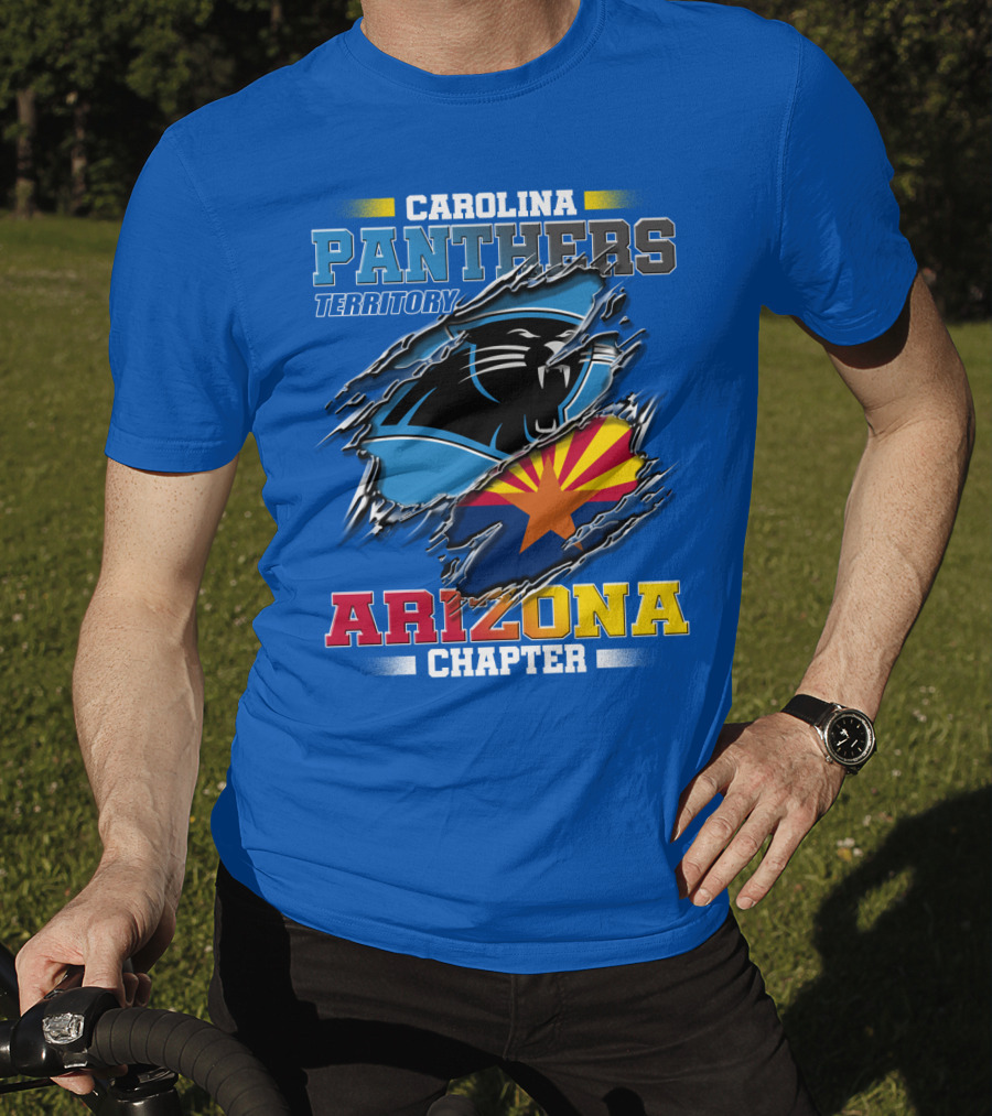 Carolina Panthers Territory Arizona Chapter T-Shirt