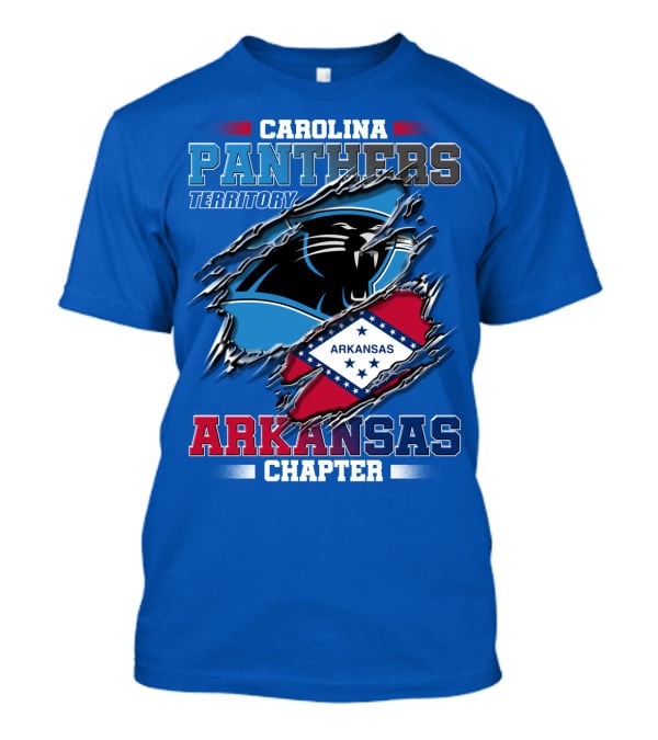 Carolina Panthers Territory Arkansas Chapter T-Shirt