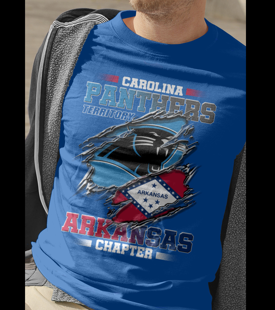 Carolina Panthers Territory Arkansas Chapter T-Shirt