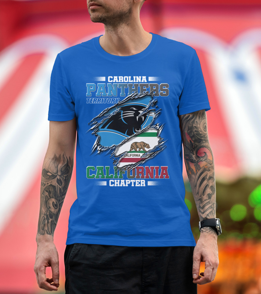 Carolina Panthers Territory California Chapter T-Shirt