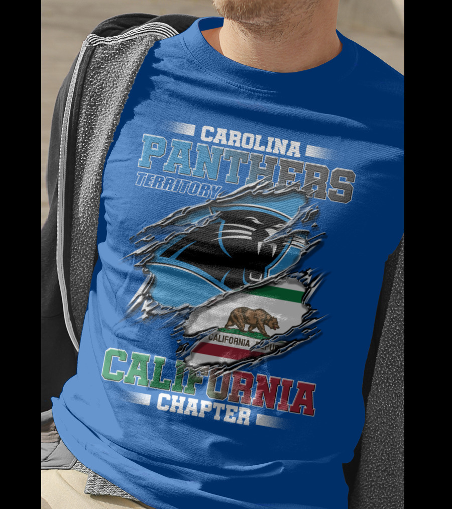 Carolina Panthers Territory California Chapter T-Shirt