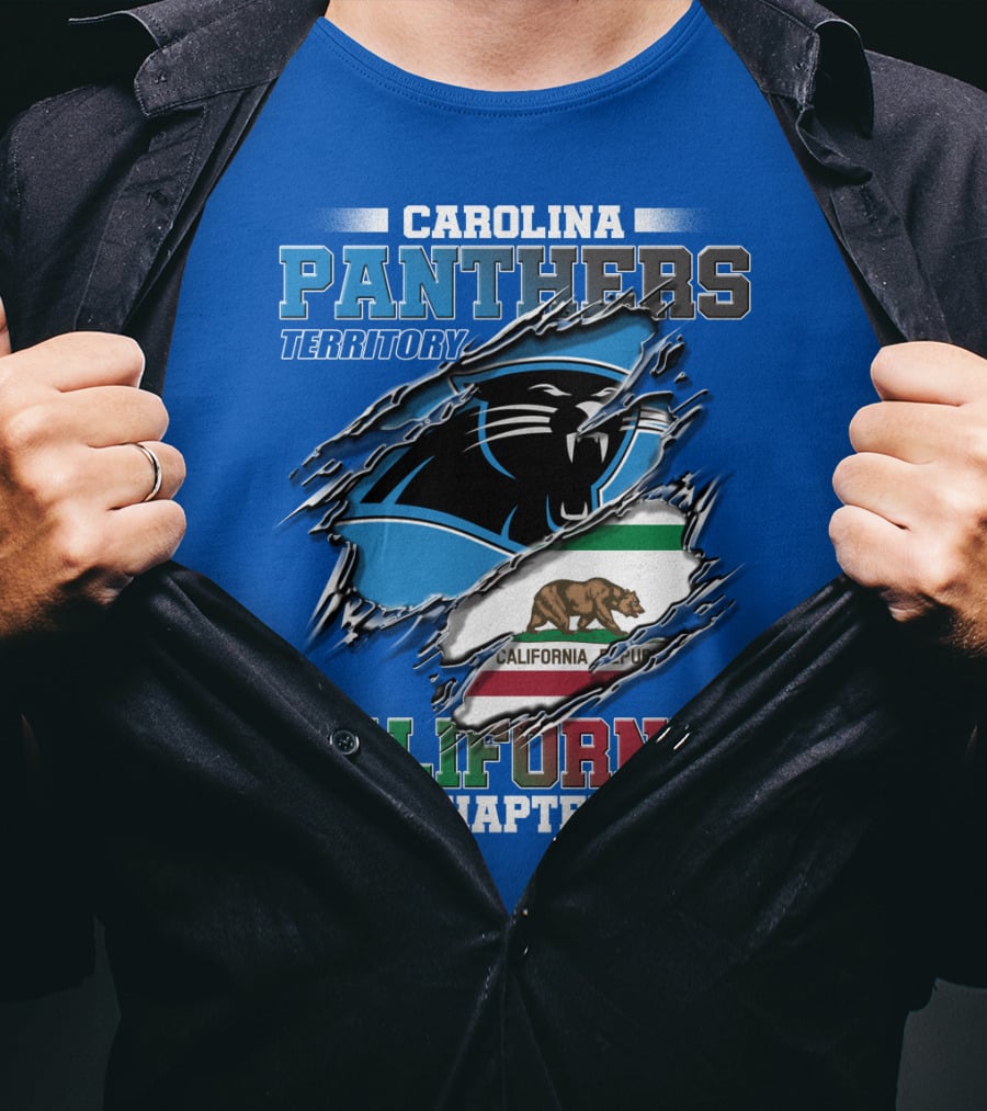 Carolina Panthers Territory California Chapter T-Shirt