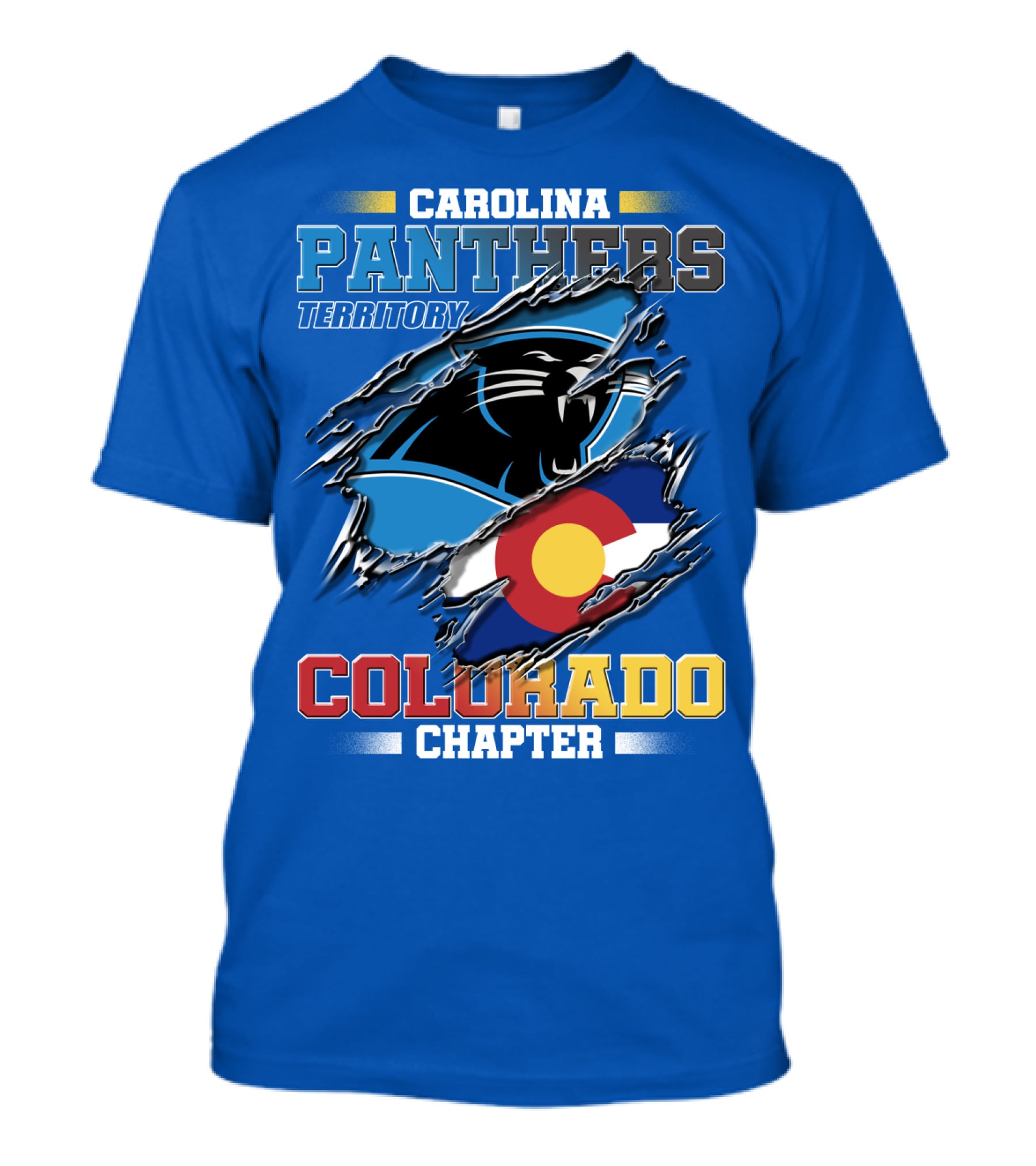 Carolina Panthers Territory Colorado Chapter T-Shirt