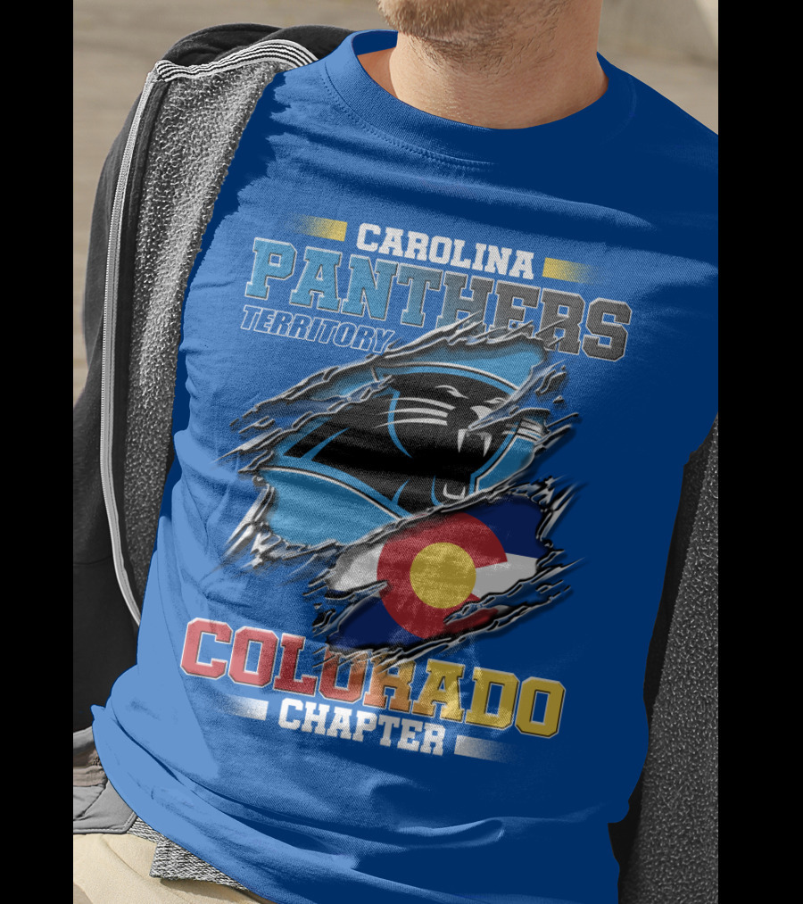 Carolina Panthers Territory Colorado Chapter T-Shirt