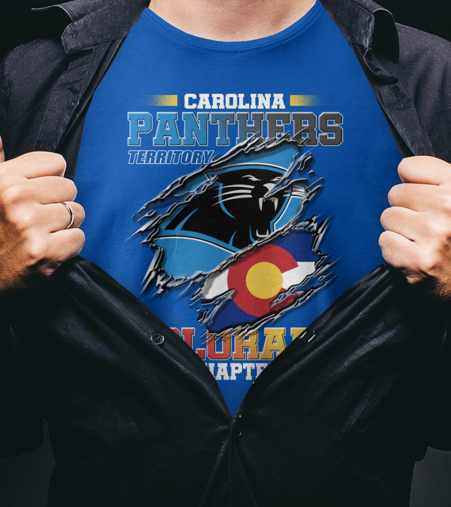 Carolina Panthers Territory Colorado Chapter T-Shirt