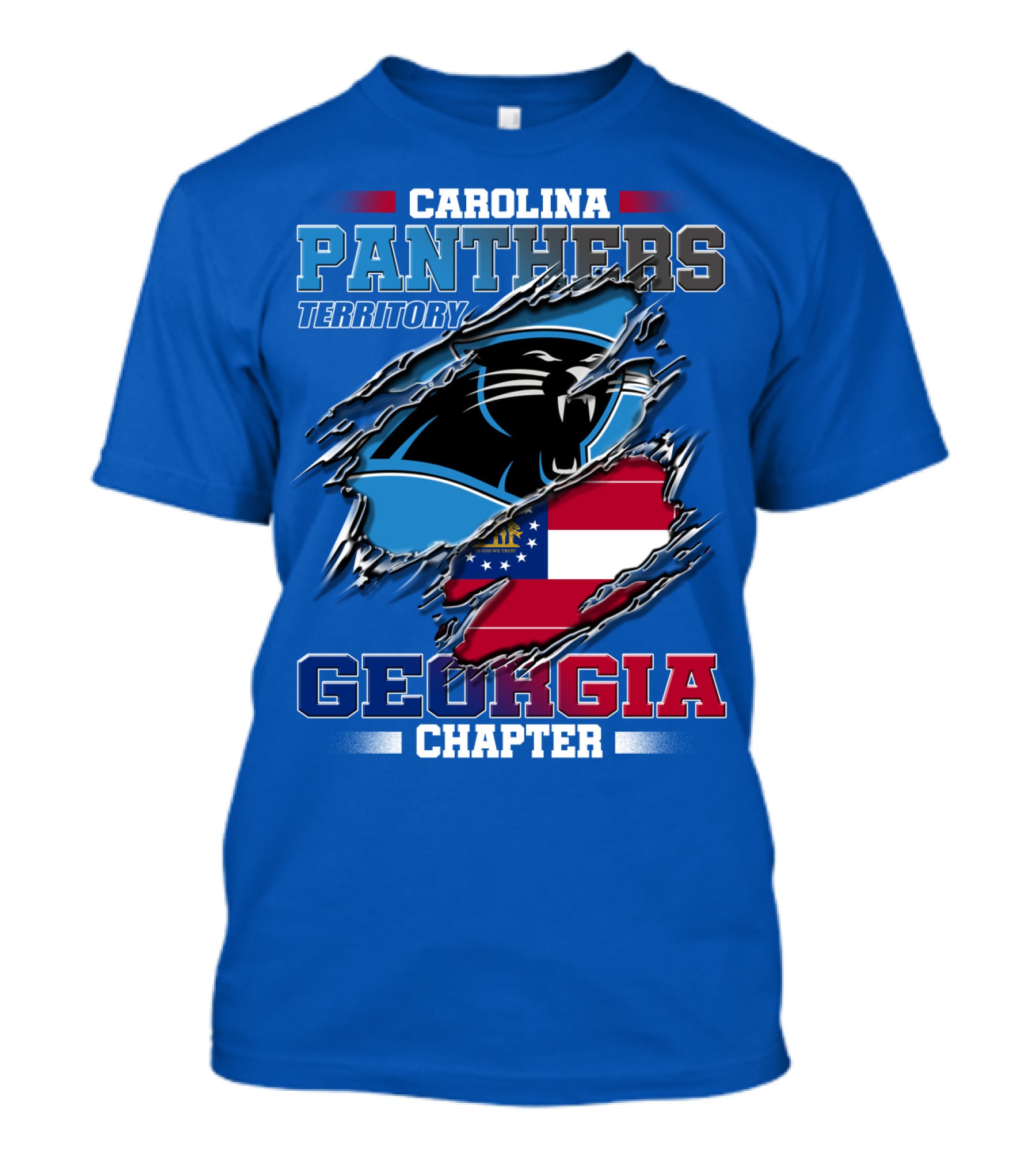 Carolina Panthers Territory Georgia Chapter T-Shirt