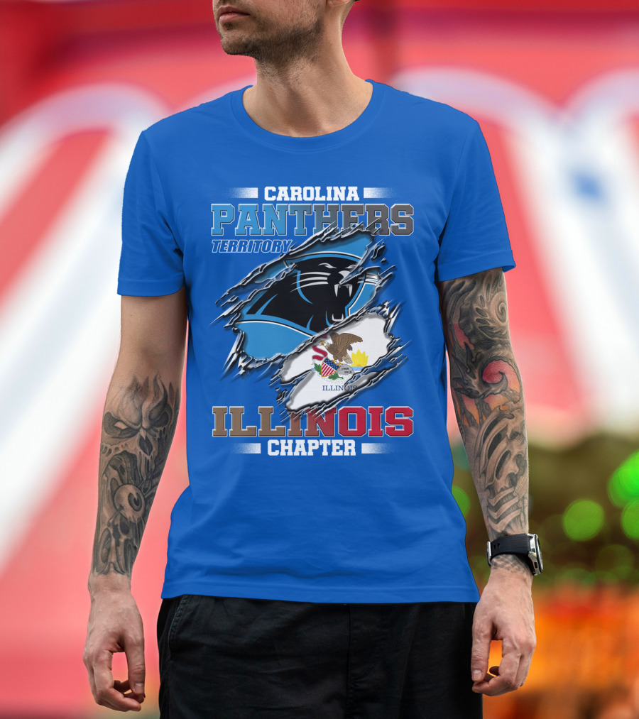 Carolina Panthers Territory Illinois Chapter T-Shirt