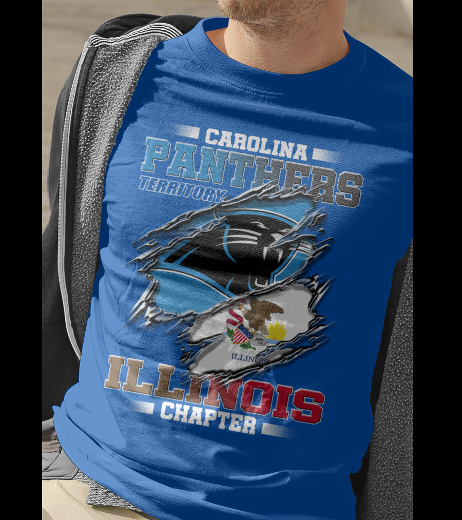 Carolina Panthers Territory Illinois Chapter T-Shirt