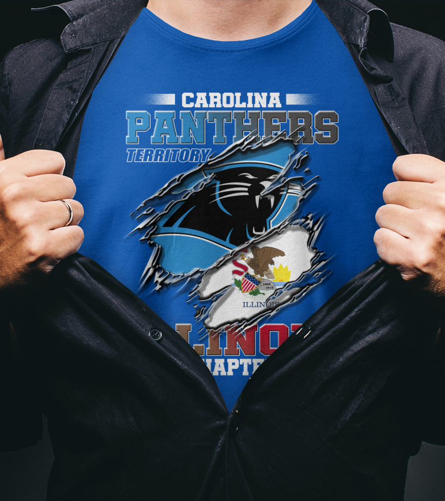 Carolina Panthers Territory Illinois Chapter T-Shirt