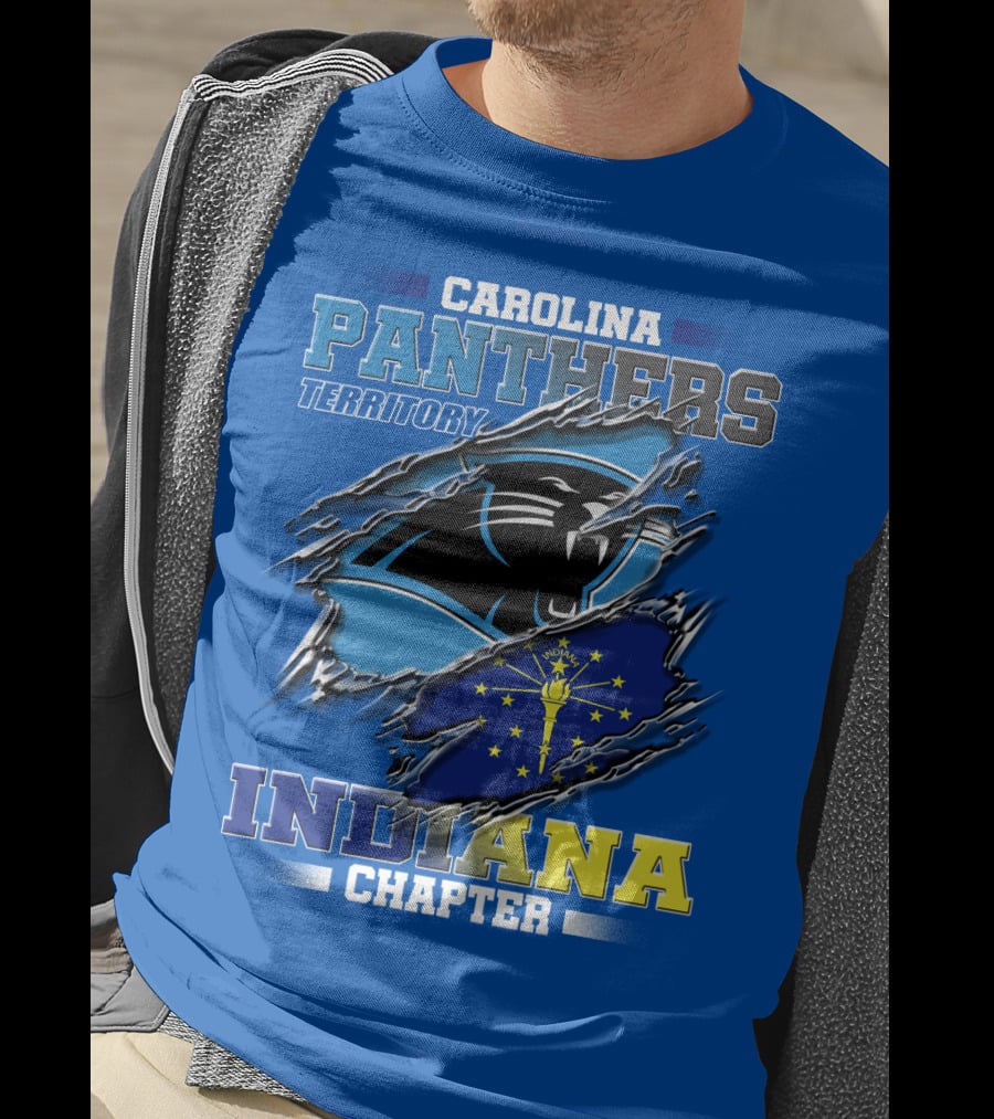 Carolina Panthers Territory Indiana Chapter T-Shirt