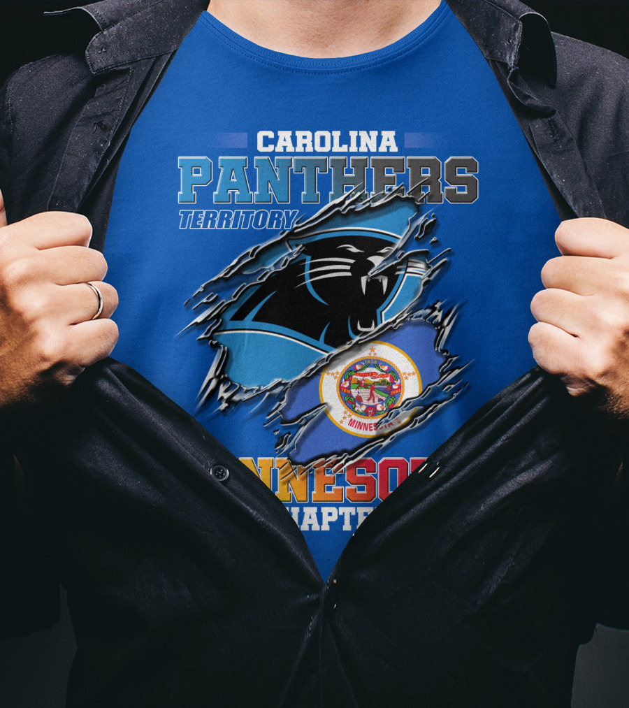 Carolina Panthers Territory Minnesota Chapter T-Shirt