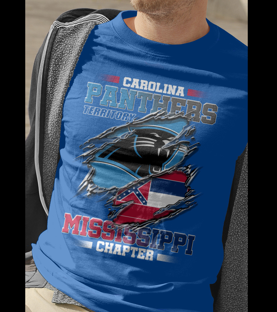 Carolina Panthers Territory Mississippi Chapter T-Shirt