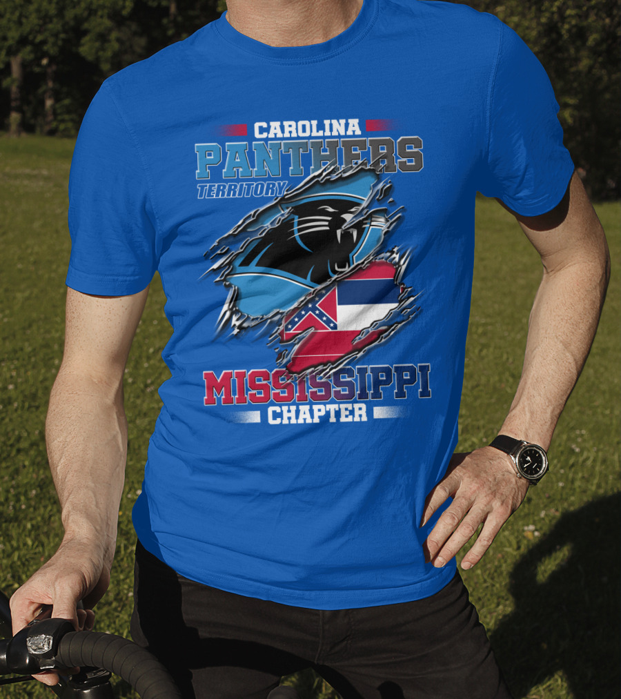 Carolina Panthers Territory Mississippi Chapter T-Shirt