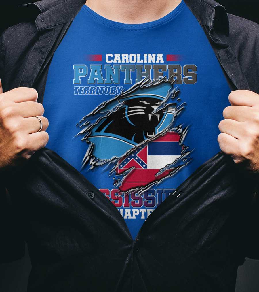Carolina Panthers Territory Mississippi Chapter T-Shirt