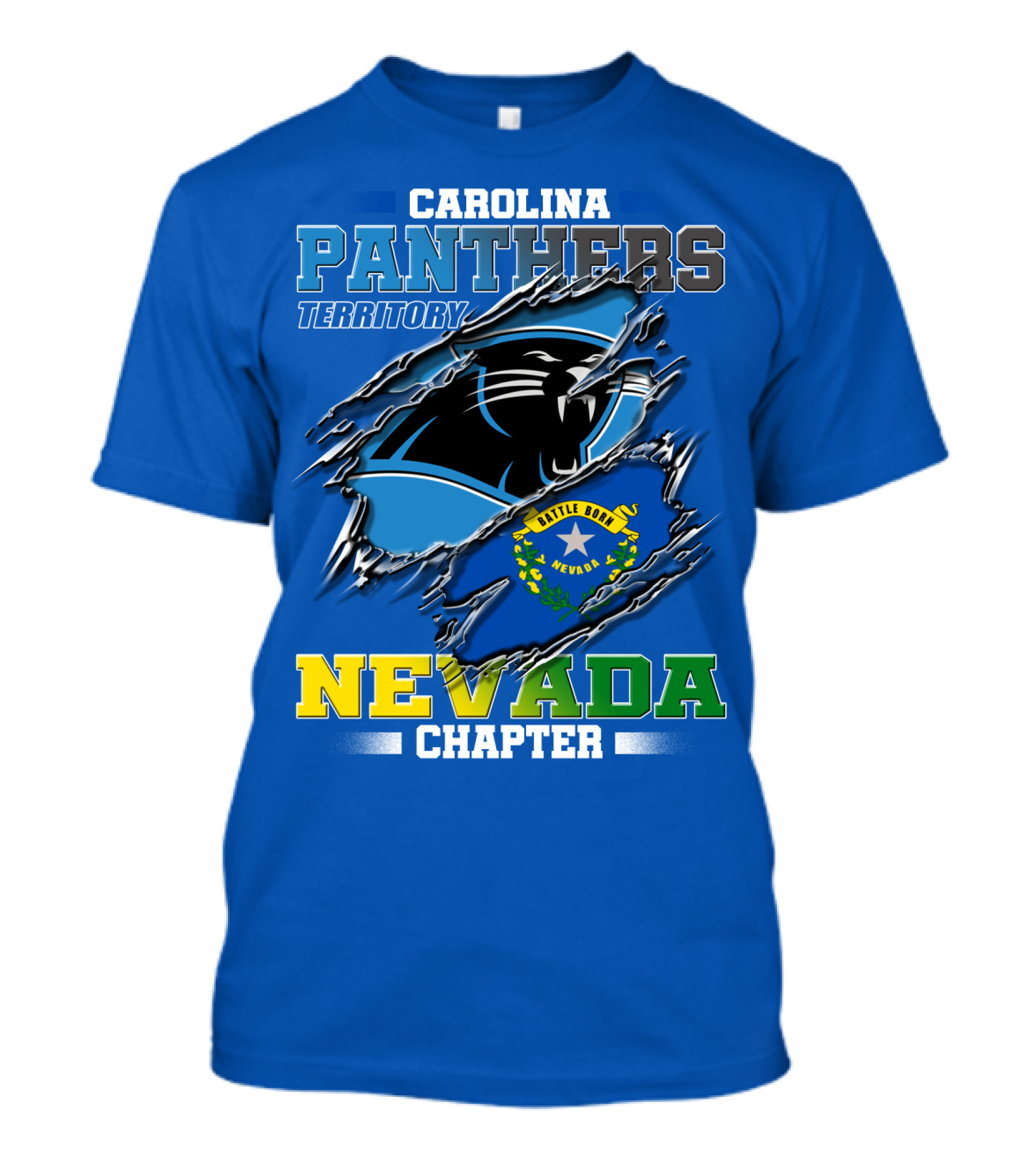 Carolina Panthers Territory Nevada Chapter T-Shirt